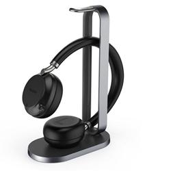 The Yealink BH7X Bluetooth Wireless Business Headset has a stylish design, high-definition audio quality, and retractable hidden microphone arm technology.