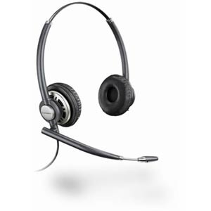 Plantronics EncorePro HW301N Over-The-Head Binaural Noise Canceling Wired Office Headset.