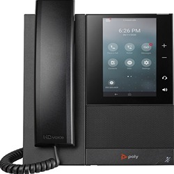 265 HP Poly CCX 505 Business Media Phone. Microsoft Teams. PoE only. Ships without power supply
