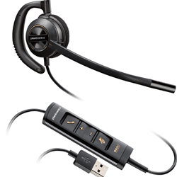 Plantronics Encore Pro HW535 USB Over the ear Headset