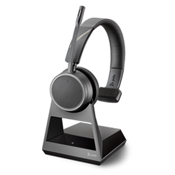 Voyager 4210 Office Microsoft Teams USB Wireless Monaural Headset w/ 1-Way Base USB-C