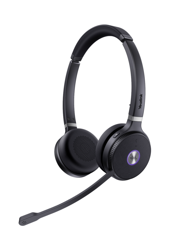 Yealink WH62 Wireless Active Noise Canceling DECT Computer Headset