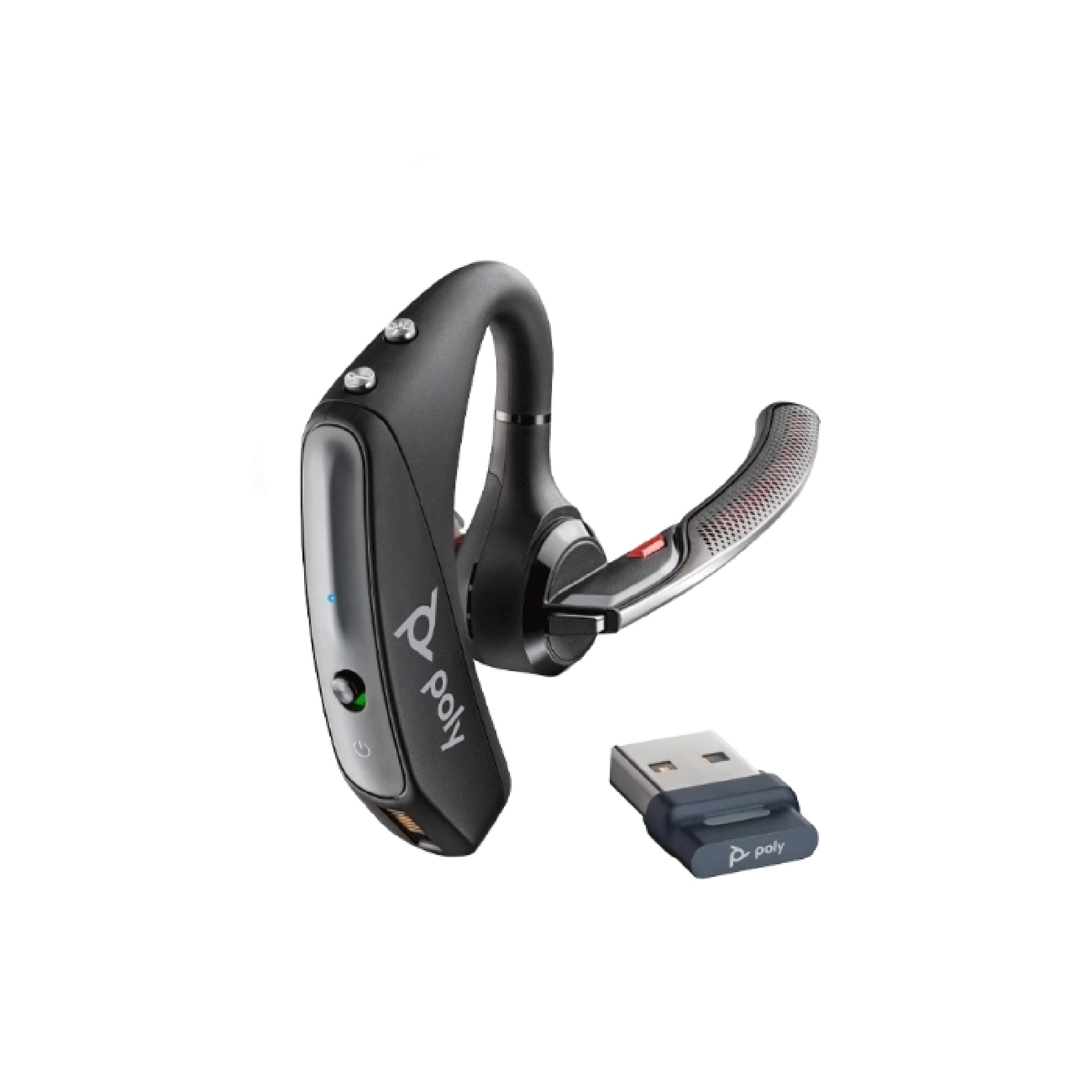 HP Poly Voyager 5200 UC Bluetooth Headset w/BT700