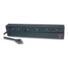 APC Rack PDU, Basic, 1U, 20A, 120V, (10)5-20, 5-20P.