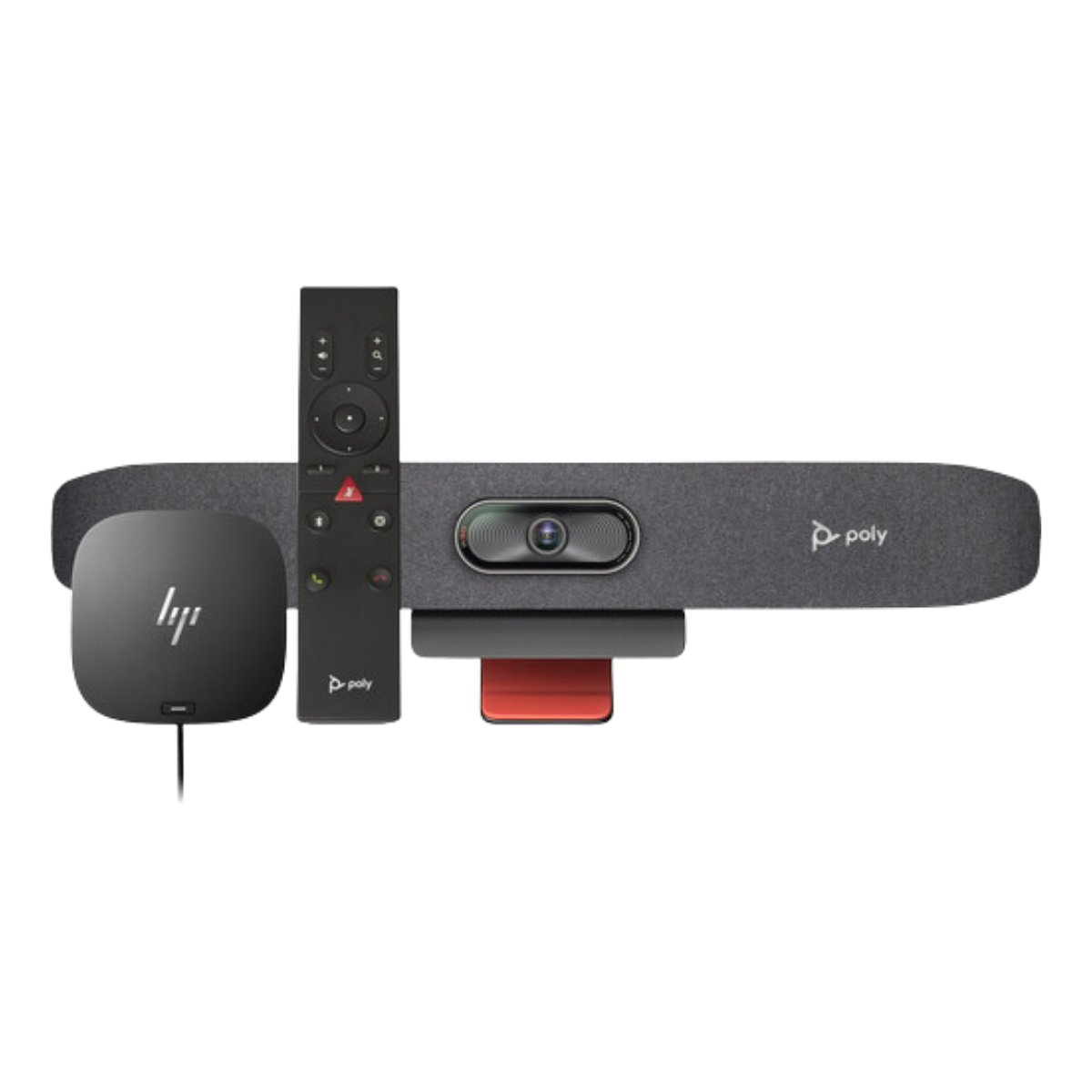 Poly Studio R30 Video Bar, HP USB-C Dock G5 For Business + Poly Studio ...