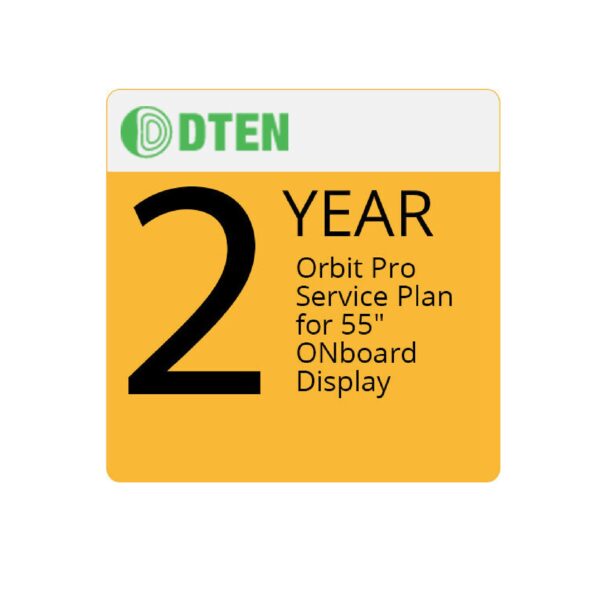 123 DTEN ON 55 Orbit Pro 2 Year Plan