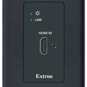 ExtronDTP2 T 201 D 4K/60 HDMI DTP2 Transmitter – Decorator-Style Wallplate, Black