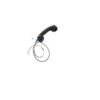 Ceeco 18" Armored Cord Handset cord with internal steel lanyard, swivel, E ring, and pin