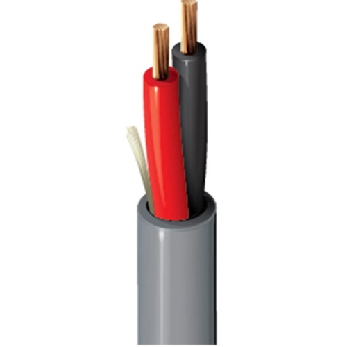 Belden 5100UP 0091000 Audio Cable,14Awg/2C BC, Unshielded, Rated-CL3, White PVC
