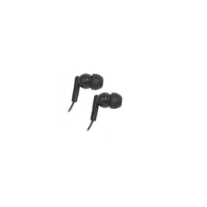 In-Ear Stereo Earbuds - Black w/Rubber Eartips