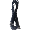Embrava 10ft Black USB A to C flat cable