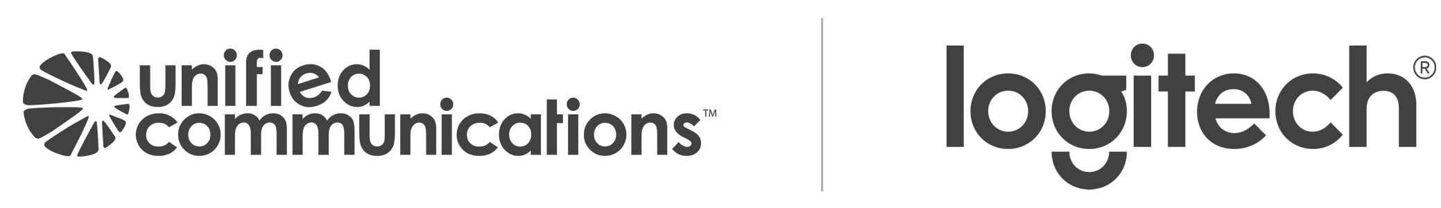 UnifiedCommunications.com and Logitech logos