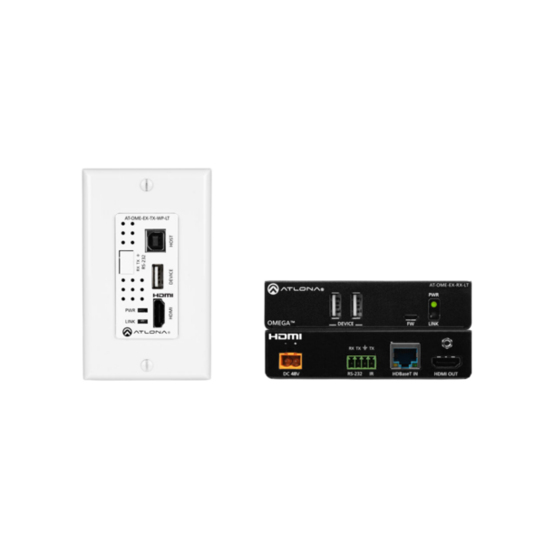 Atlona Omega 4KUHD HDMI Over HDBaseT TX WallplateRX Atlona Omega 4K/UHD HDMI Over HDBaseT TX Wallplate/RX