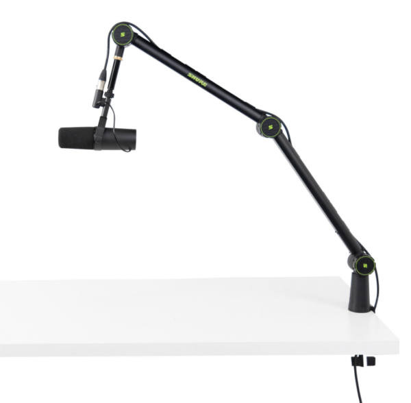 Shure Deluxe Articulating Desktop Mic Boom Stand 1 Shure Deluxe Articulating Desktop Mic Boom Stand