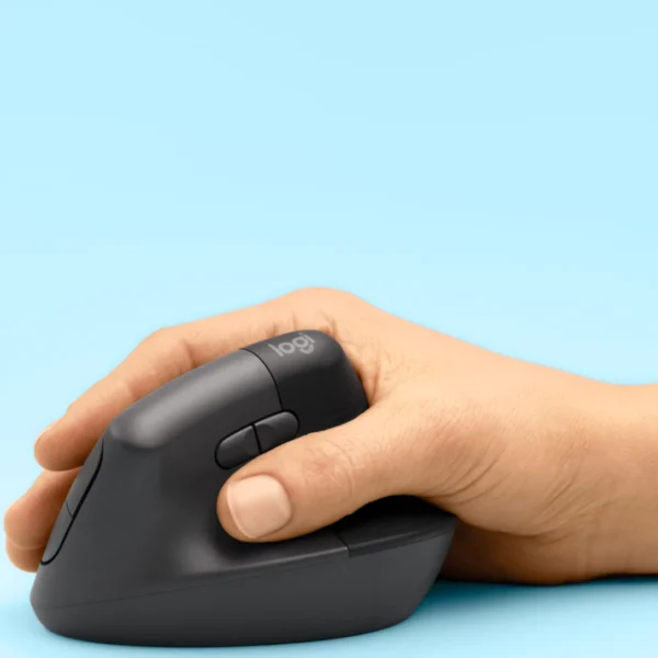 hand-using-lift-mouse-graphite-2 Logitech Lift Vertical Mouse - Graphite