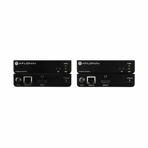 Atlona 4K HDR HDMI Over HD BaseT TX/RX Kit