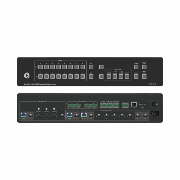Kramer 8x8 Seamless Matrix Router, 3x3 Videowall & Multi-viewer