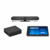 Logitech Rally Bar Mini Graphite with Tap Zoom Base and Asus NUC Bundle