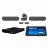 Logitech Rally Bar Plus with Tap Zoom Base and Lenovo ThinkSmart Core Bundle