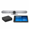 Logitech Rally Bar White with Tap Zoom Base and Asus NUC Bundle