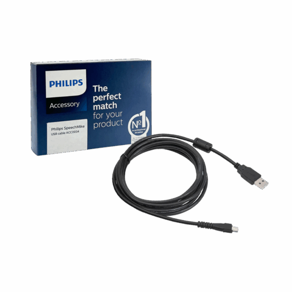 Philips Replacement USB Cable for SpeechMike III