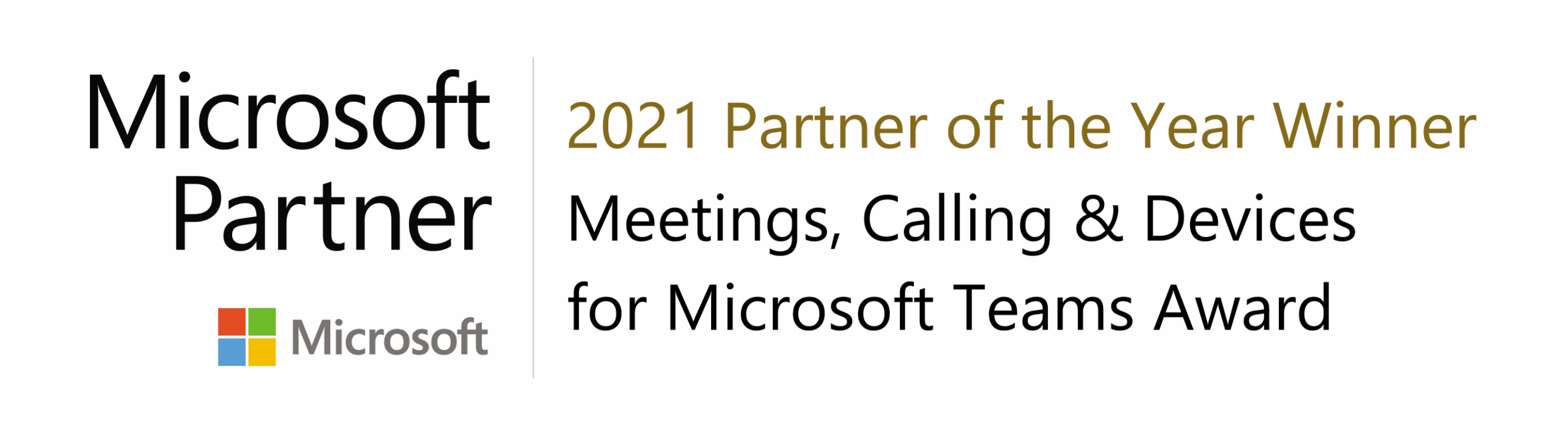 UnifiedCommunications Microsoft Partner of the Year logo