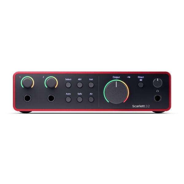 Focusrite_Scarlett_2i2_4th_Generation-1.jpg Focusrite Scarlett 2i2 4th Gen 2-In 2-Out USB Audio Interface, 4th Generation