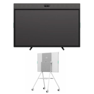 portable logitech rally board with cart