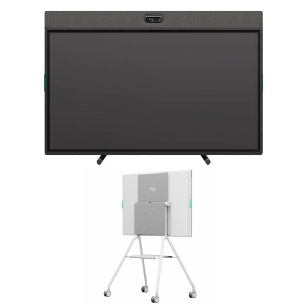 US-LOGI-RALLYBOARD65+CART-US-USD portable logitech rally board with cart