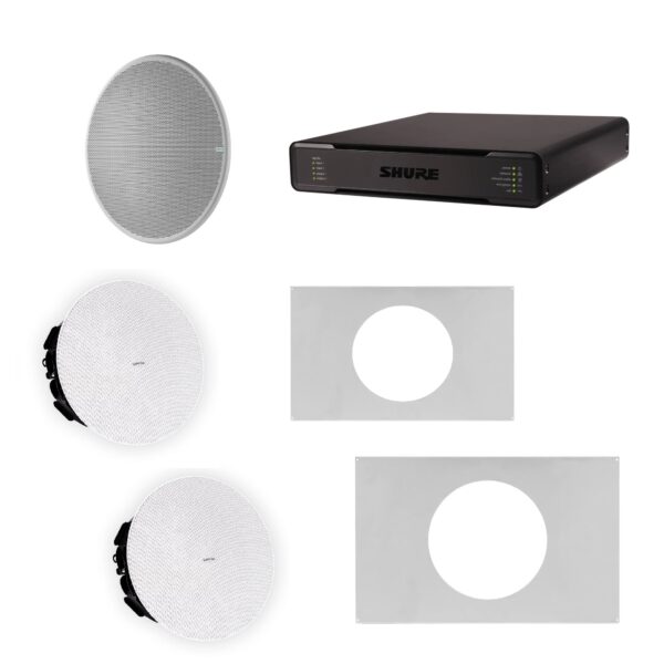 Shure MXA920AL-R + P300-IMX + MXN5W-C + Tile Bridge