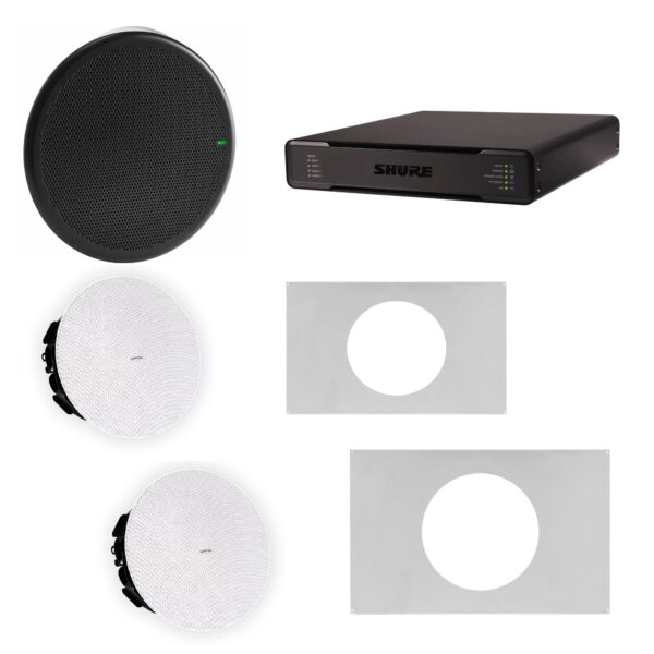 Shure MXA920B-R + P300-IMX + MXN5W-C + Tile Bridge