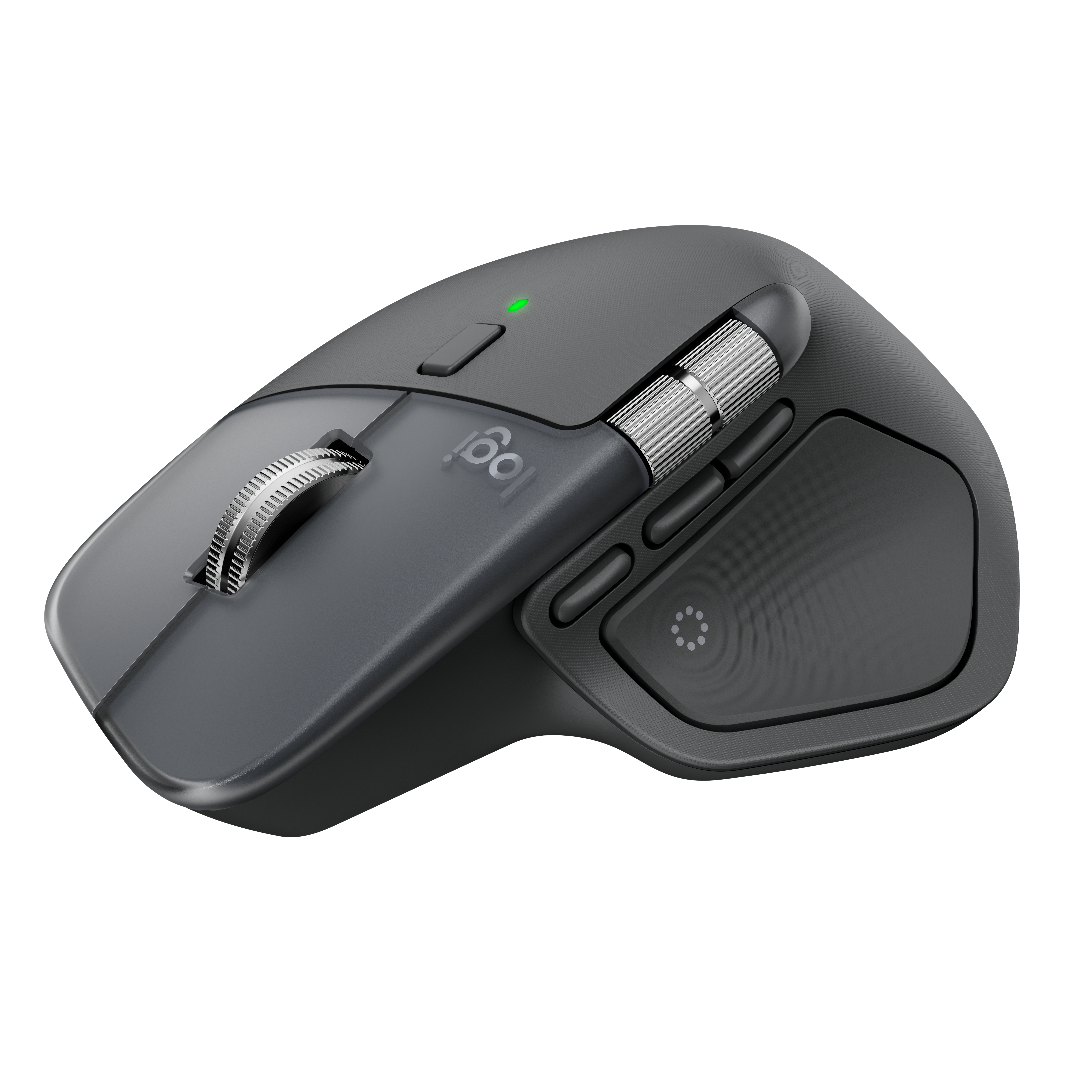 High_Resolution_JPG-MX Master 4 AMZ Graphite FRONT 3QTR Logitech MX Master 4 for Business