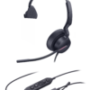 Yealink-UH46-1 Yealink UH46 USB Headset with USB - C/A Adapter