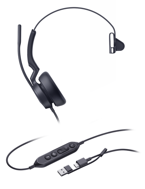 Yealink-UH46-3 Yealink UH46 USB Wired Headset