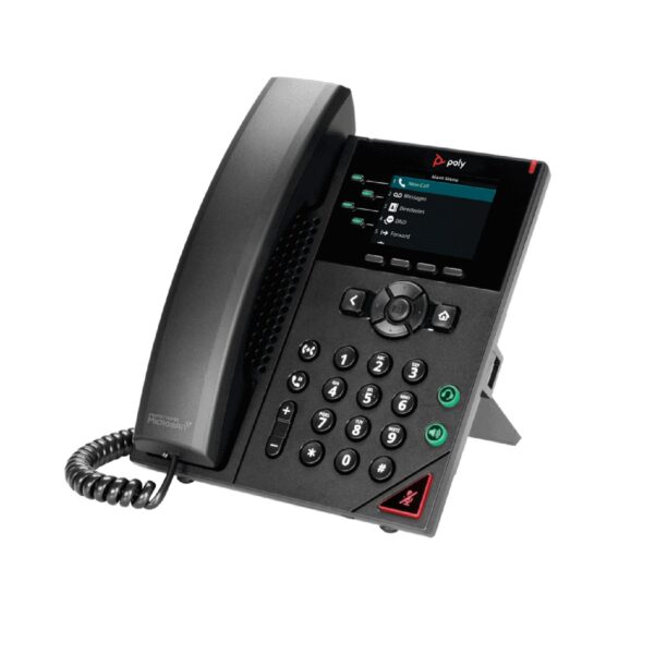 Poly VVX 250 4-Line Desktop Business IP Phone with Power Supply