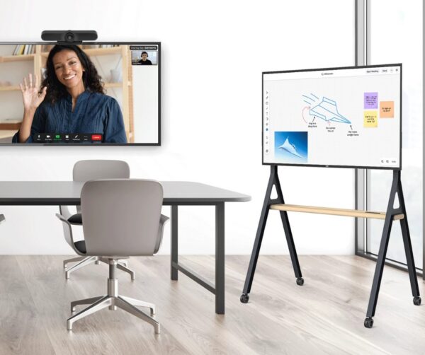 DTEN 55" All-In-One Interactive Android Zoom Room System Meeting Board with Whiteboard