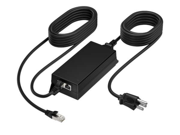 HP Poly PoE++ 65W 2.5G Adapter with CAT6A Cable (3.66m)