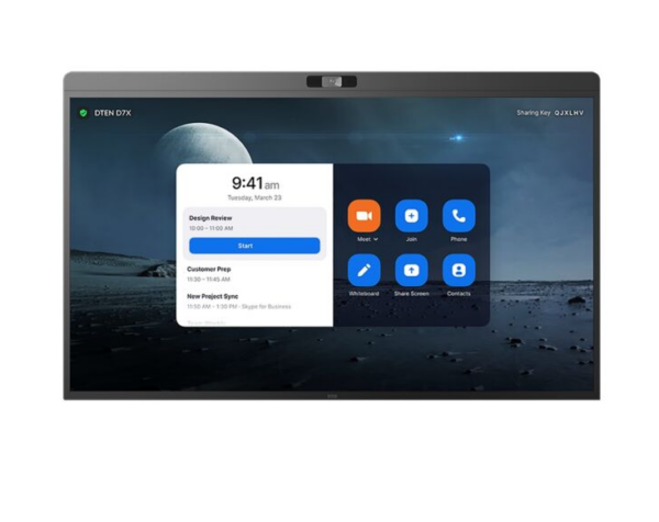 DTEN D7X AI Windows Edition Interactive Collaboration Display 55" & 75" for Microsoft Teams Rooms and Zoom Rooms