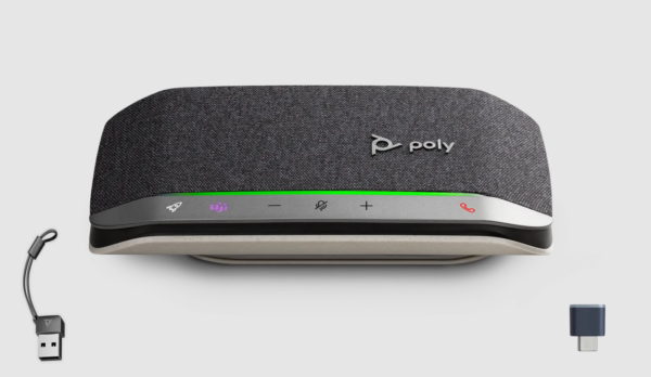 Poly-Sync-20+M-Speakerphone-USB-C-A-Adapter HP Poly Sync 20+ M Speakerphone
