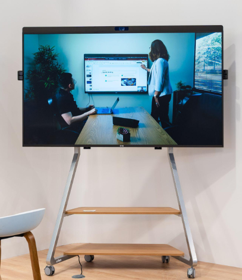 Urben U-Cart HD 75inches Mobile Cart 5 Urben U-Cart HD 75" Mobile Cart for Interactive Displays and Meeting Room Displays