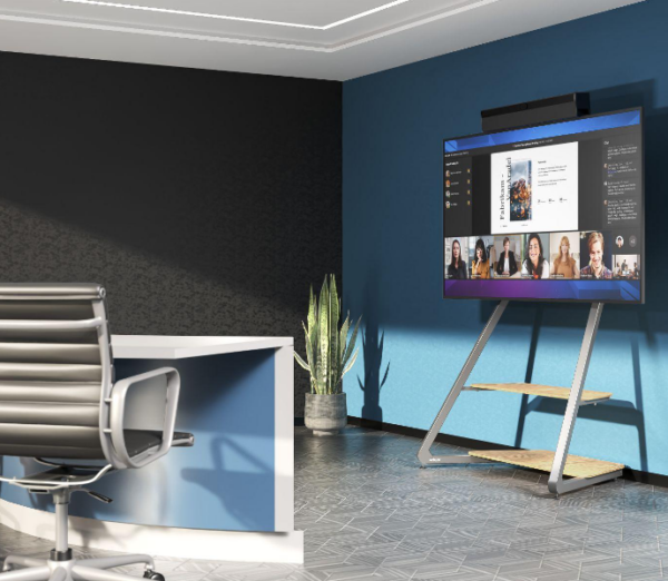 Urben U-Cart HD 75inches Mobile Cart 6 Urben U-Cart HD 75" Mobile Cart for Interactive Displays and Meeting Room Displays