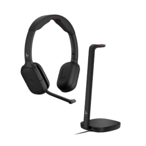 HP Poly Focus 625 Headset + Wireless Charge Stand (C56XXAA) 9 Stnd HP Poly Focus 625 Bluetooth Headset with Wireless Charging Stand