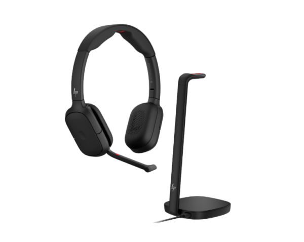 HP Poly Focus 625 Headset + Wireless Charge Stand (C56XXAA) 9 Stnd HP Poly Focus 625 Bluetooth Headset with Wireless Charging Stand