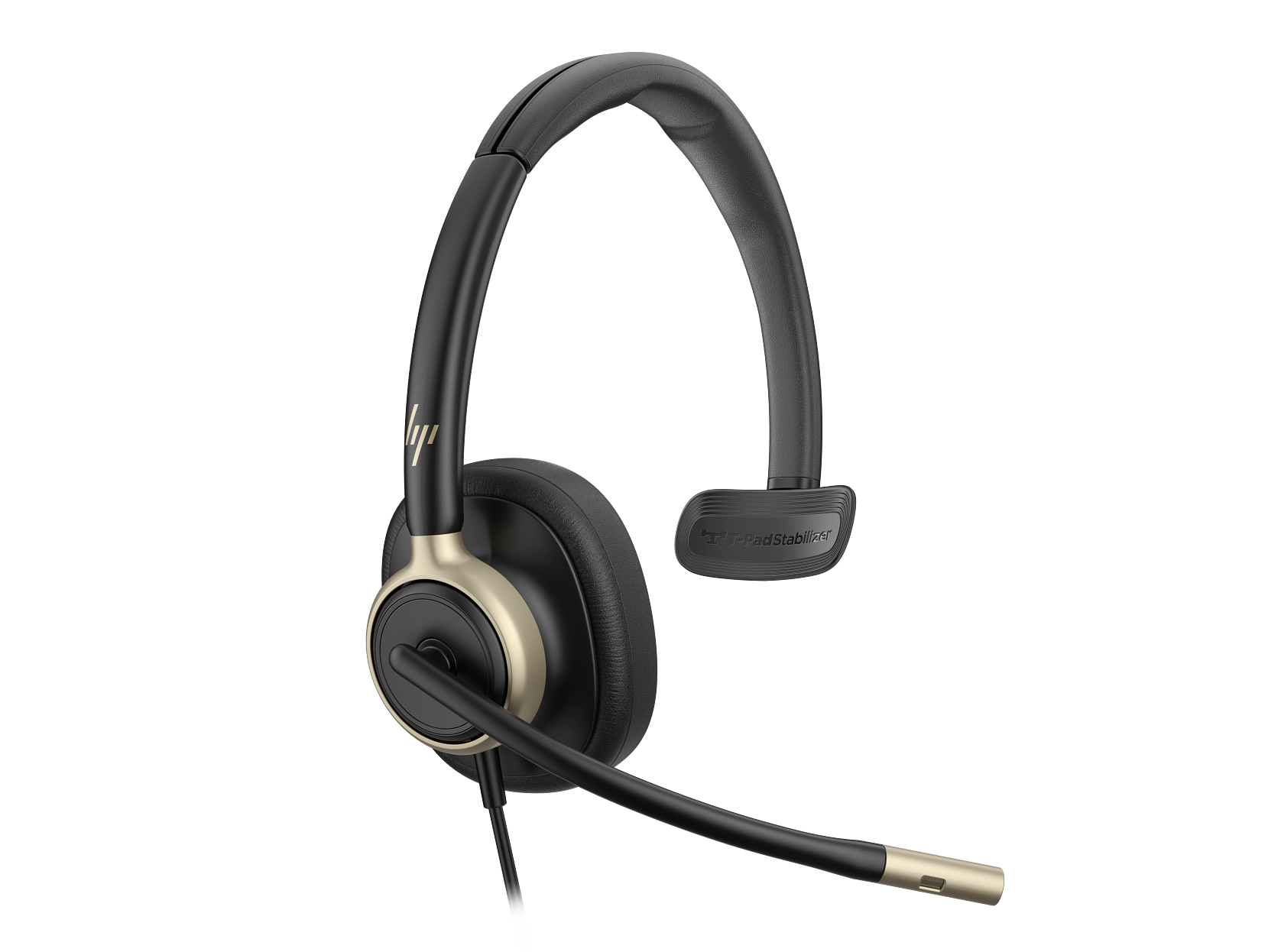Poly Mission 815 wired one ear headset for business Poly Mission 815 wired one ear headset for business