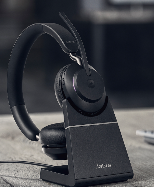 Jabra Evolve2 65 Lifestyle Stand Jabra Evolve2 65 Wireless Headset with Desk Stand